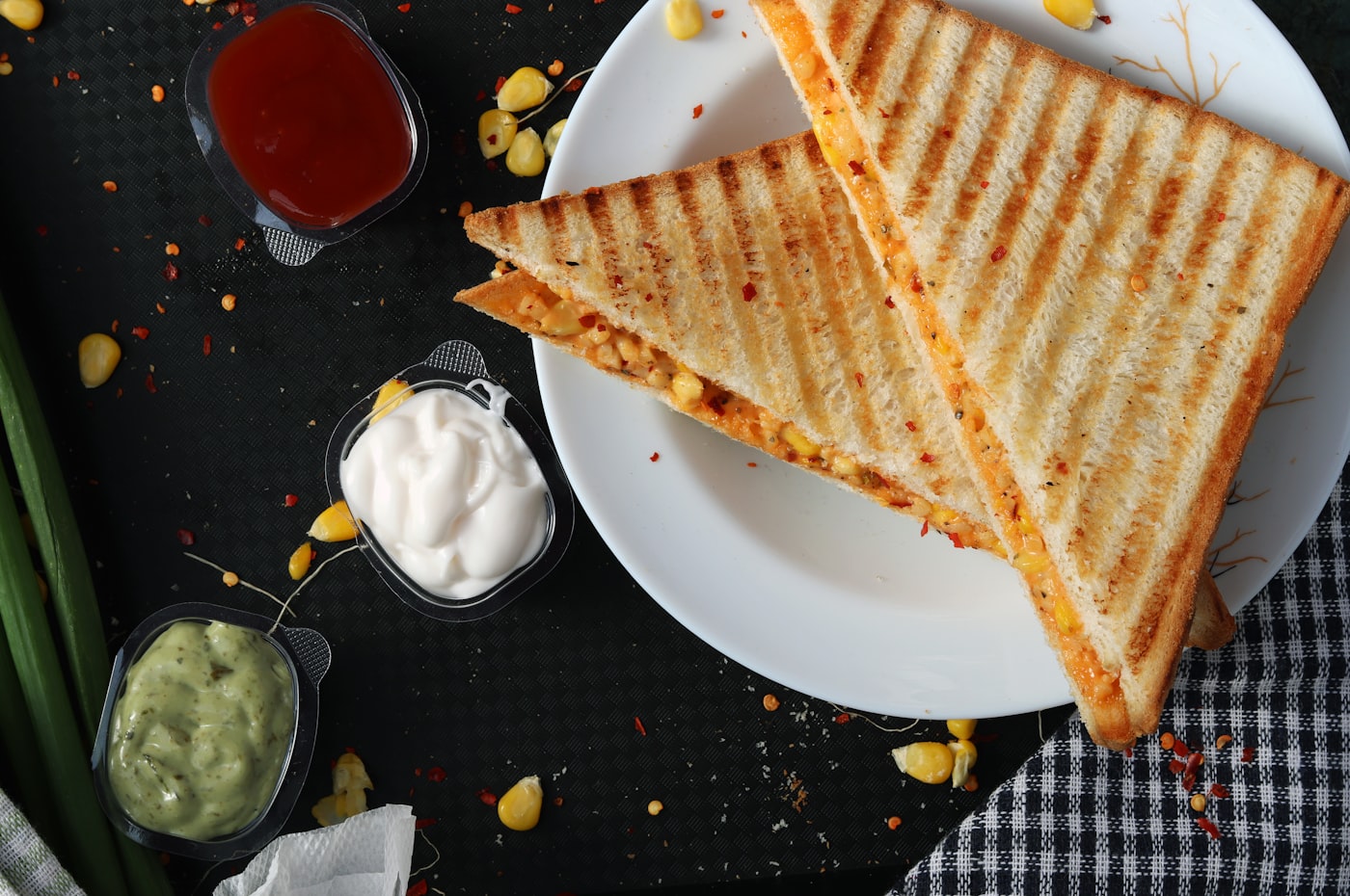 Chicken and mayo sandwich